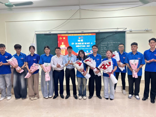 K67 Đại học Công nghệ thông tin B tổ chức Đại hội Lớp - Chi đoàn nhiệm kỳ 2026 – 2027